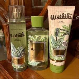 Bath & Body Works Waikiki Beach Coconut 🥥 Set
